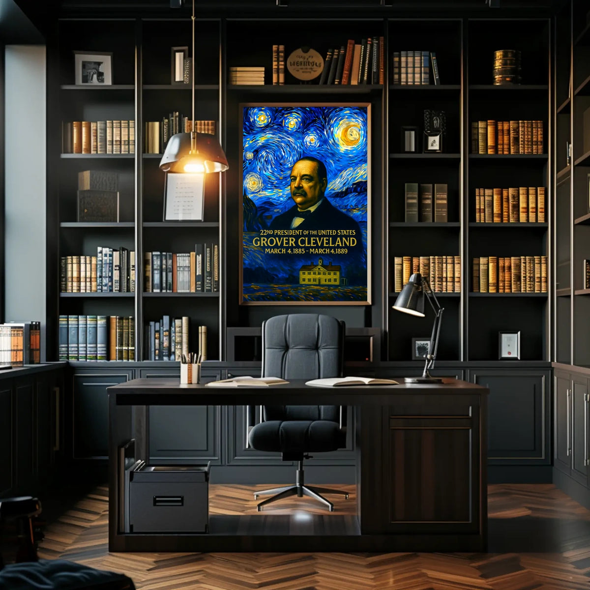 Grover Cleveland 22nd President of the United States Presidential Masterpiece Series Poster