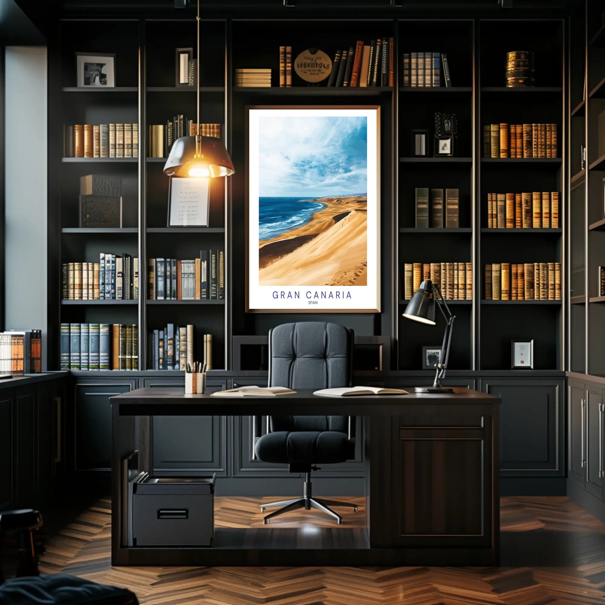 Gran Canaria Scenic View Poster PosterGoat