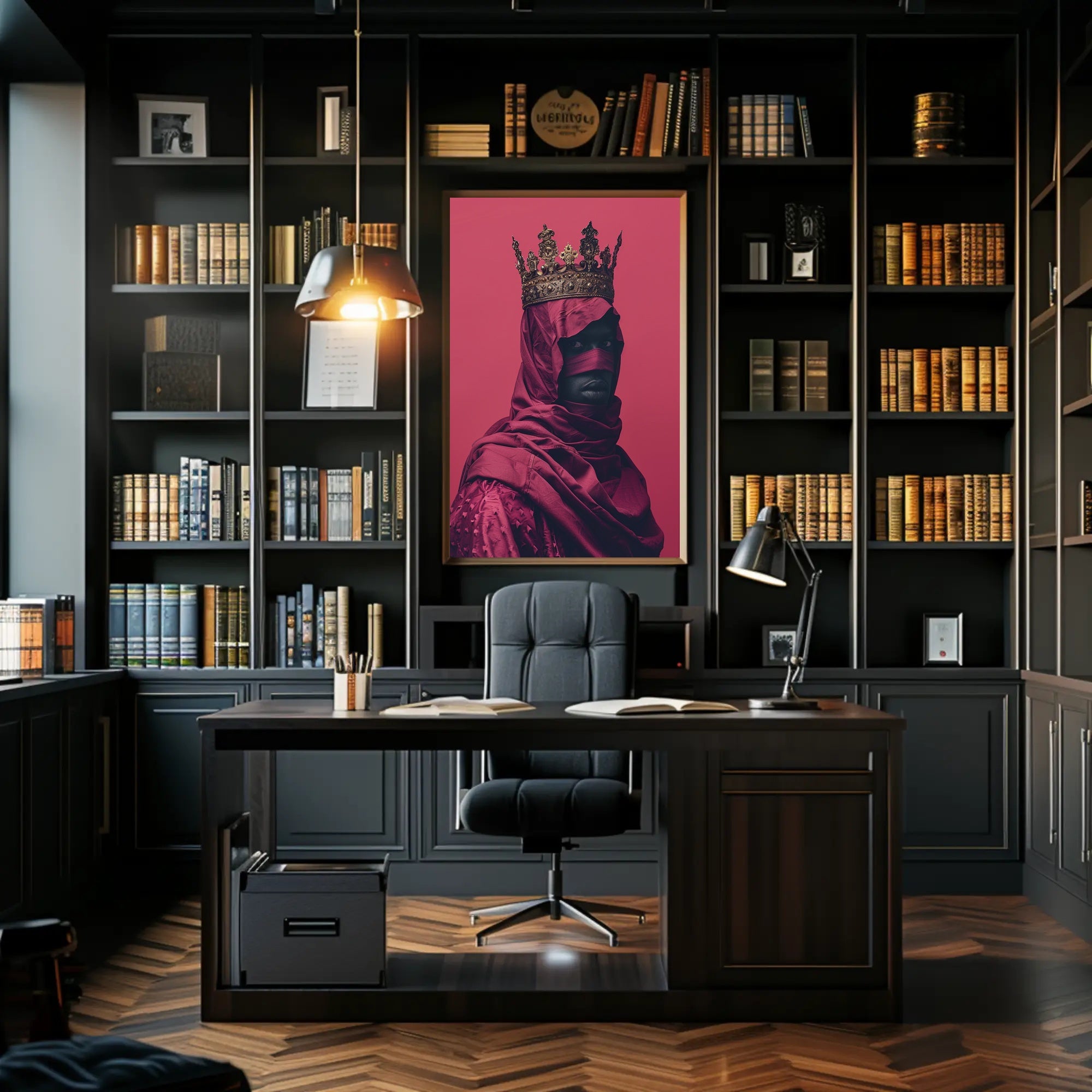 Regal Majesty Art Print Poster for Home Decor and Wanderlust Lovers PosterGoat