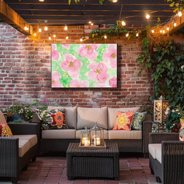 Floral Watercolor Delight Poster