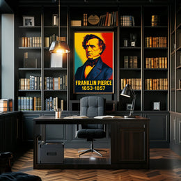 Franklin Pierce 14Th President Poster