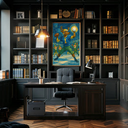 Reindeer Quarterback Poster