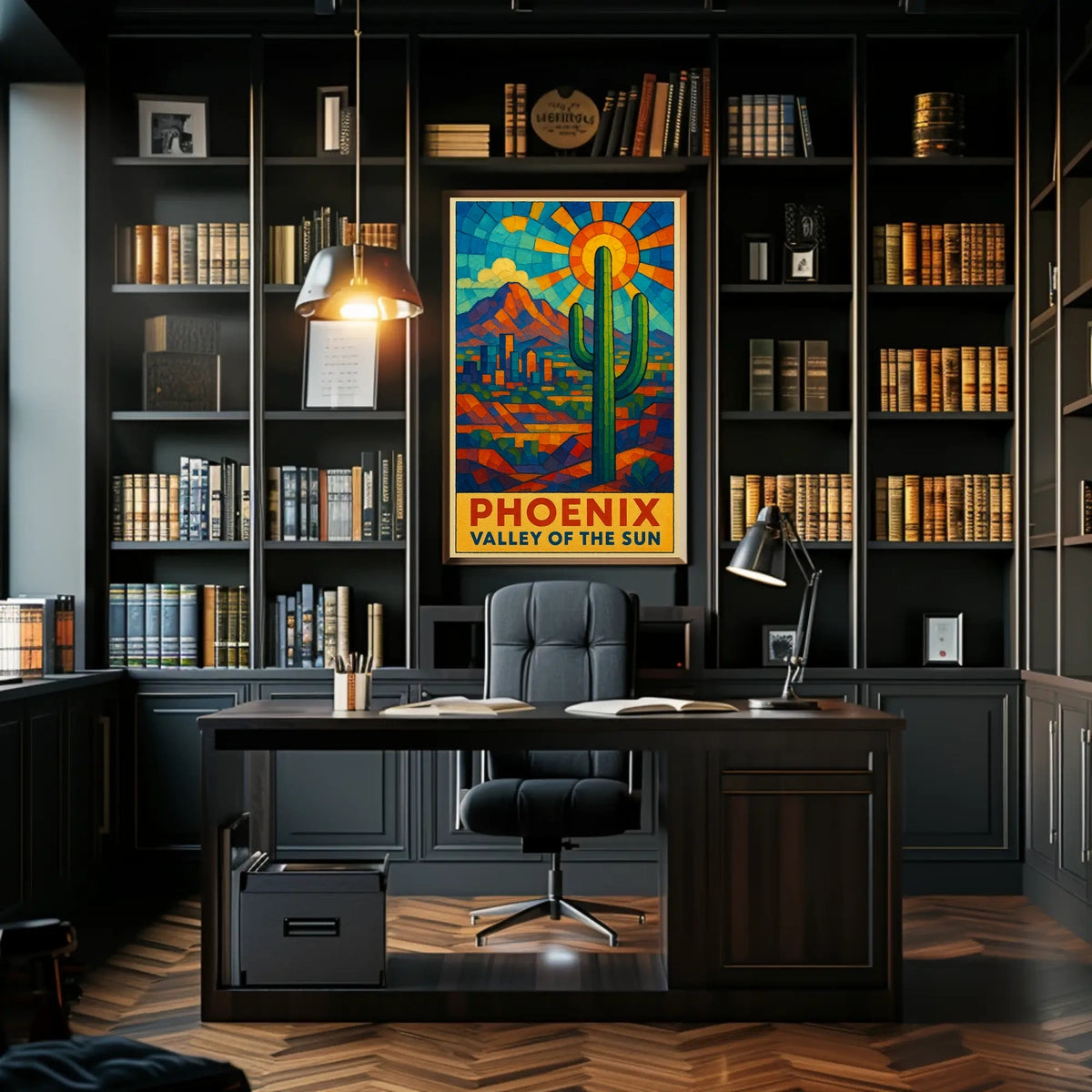 Phoenix Valley Sunscape Decor Lovers Poster