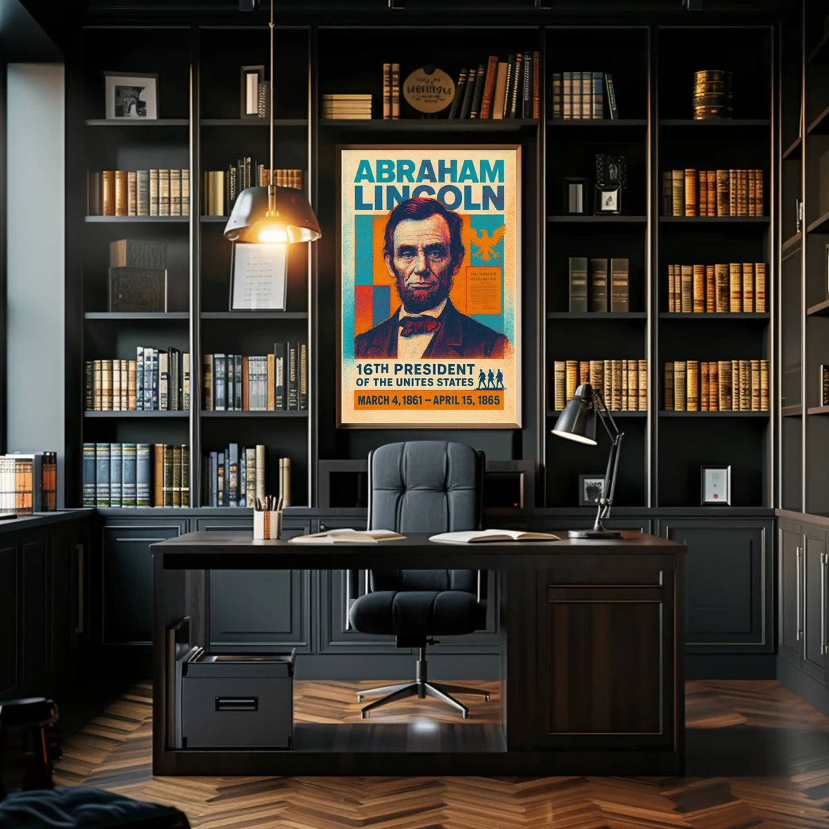 Abraham Lincoln 16Th President Poster