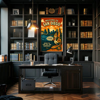 Welcome To San Diego Poster