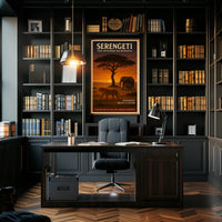 Serengeti The Untamed Wilderness Poster