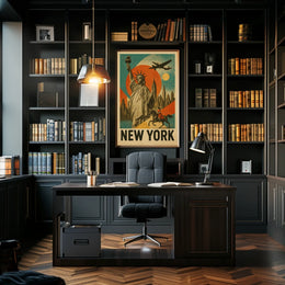 New York Iconic Imagery Poster