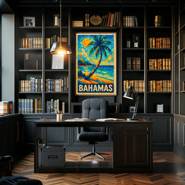 Vibrant Bahamas Poster
