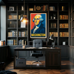 George Washington 1St President Poster