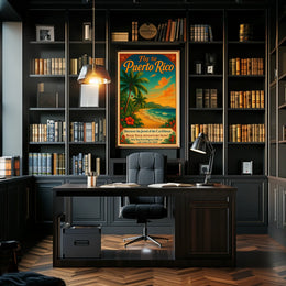 Fly to Puerto Rico Poster