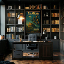 Amadiya Home to the Three Wise Men Poster