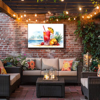 Tropical Refreshment Poster