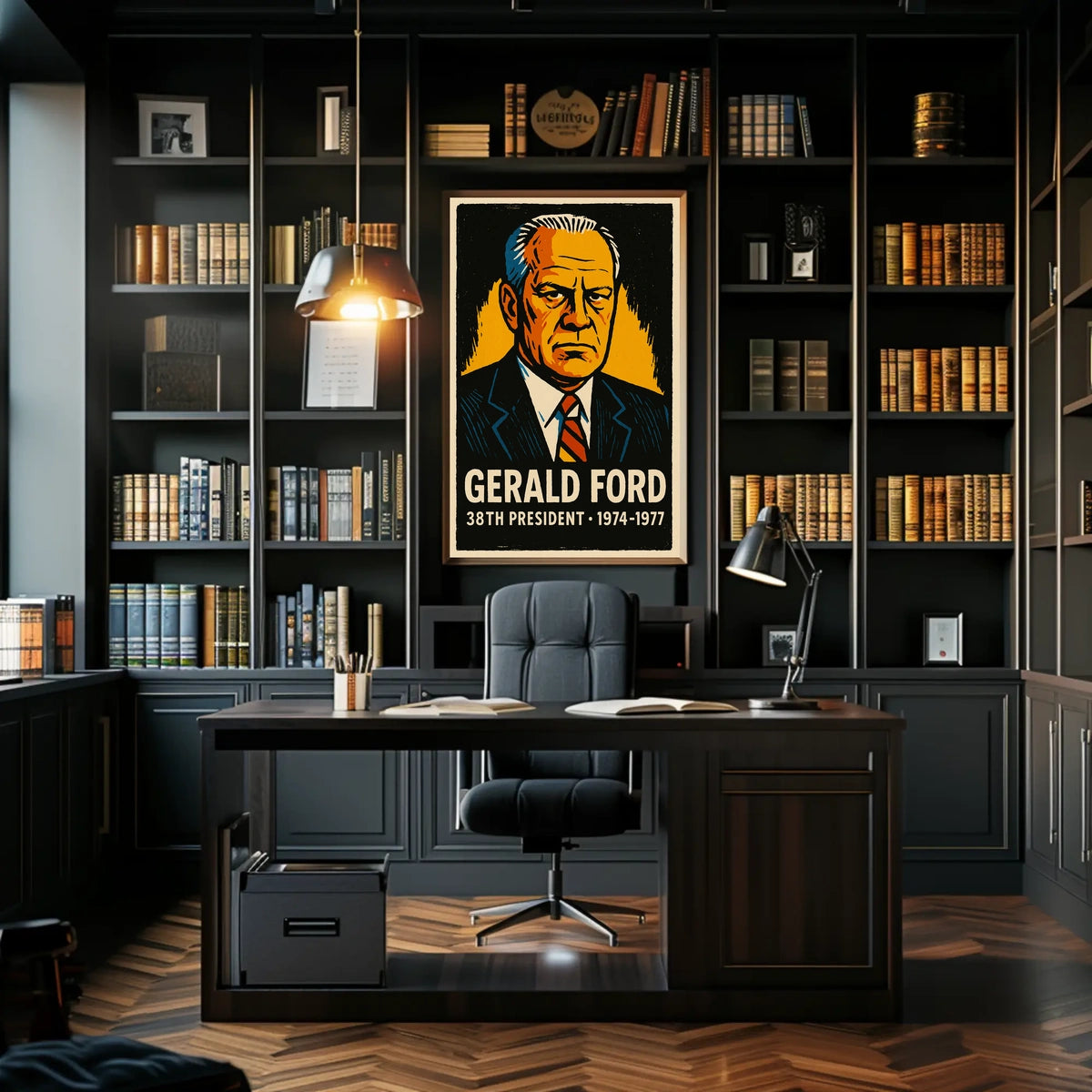 Gerald Ford 38th President Poster