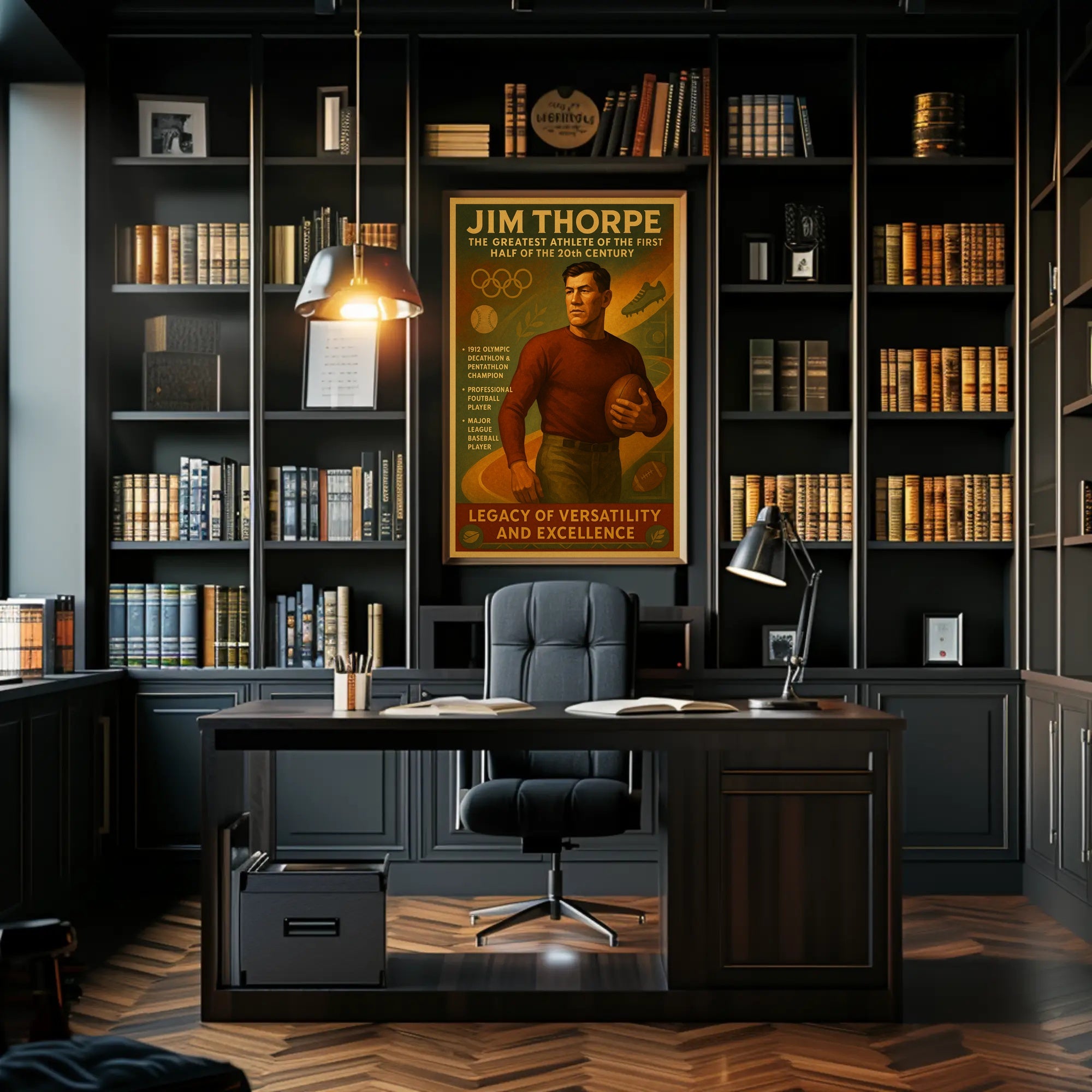 Jim Thorpe: A Sports Legacy Poster