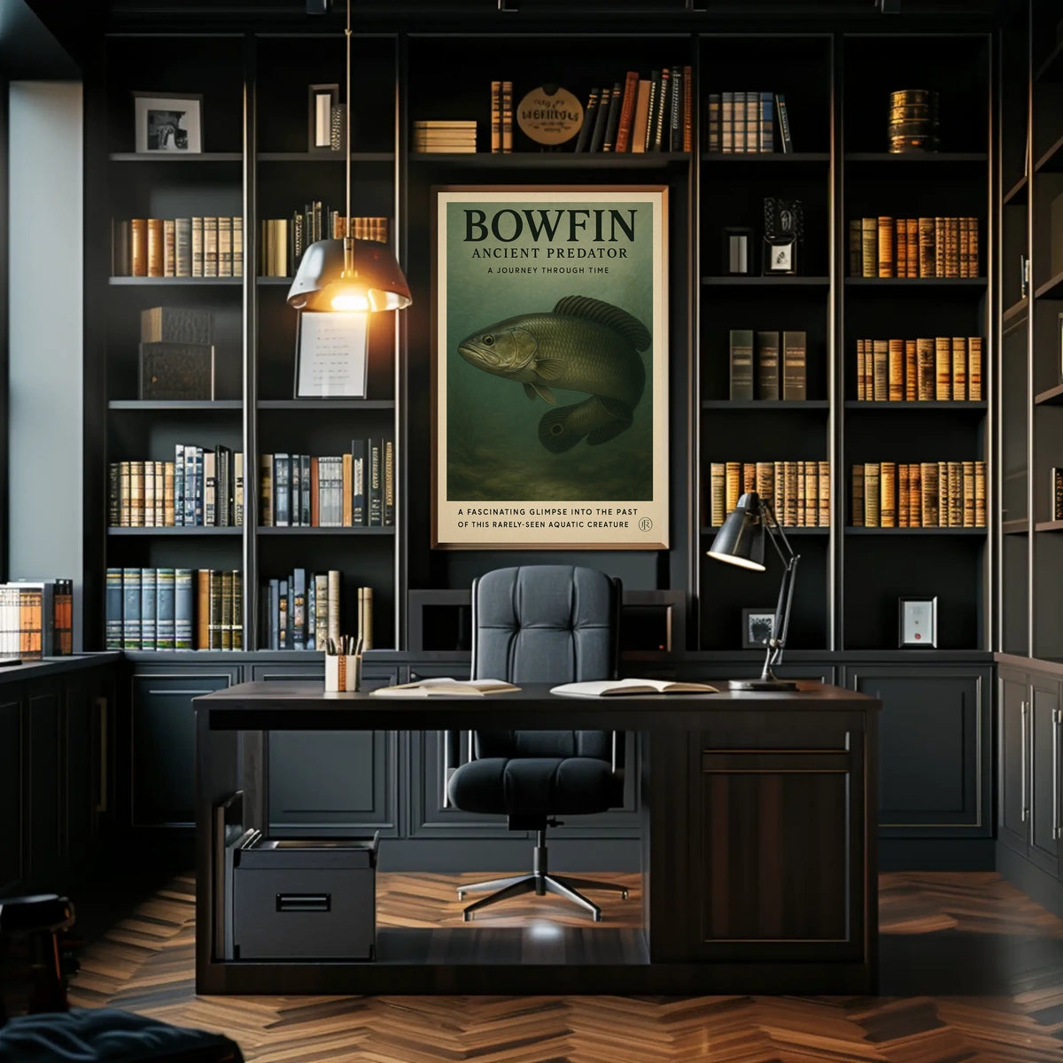 Bowfin Ancient Predator Poster