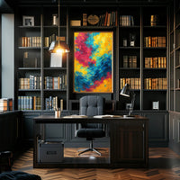 Vivid Abstract Expression Poster PosterGoat