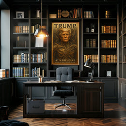 Donald Trump The Cybernetic Patriot Poster