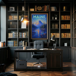 Majestic Maine Landscape Poster