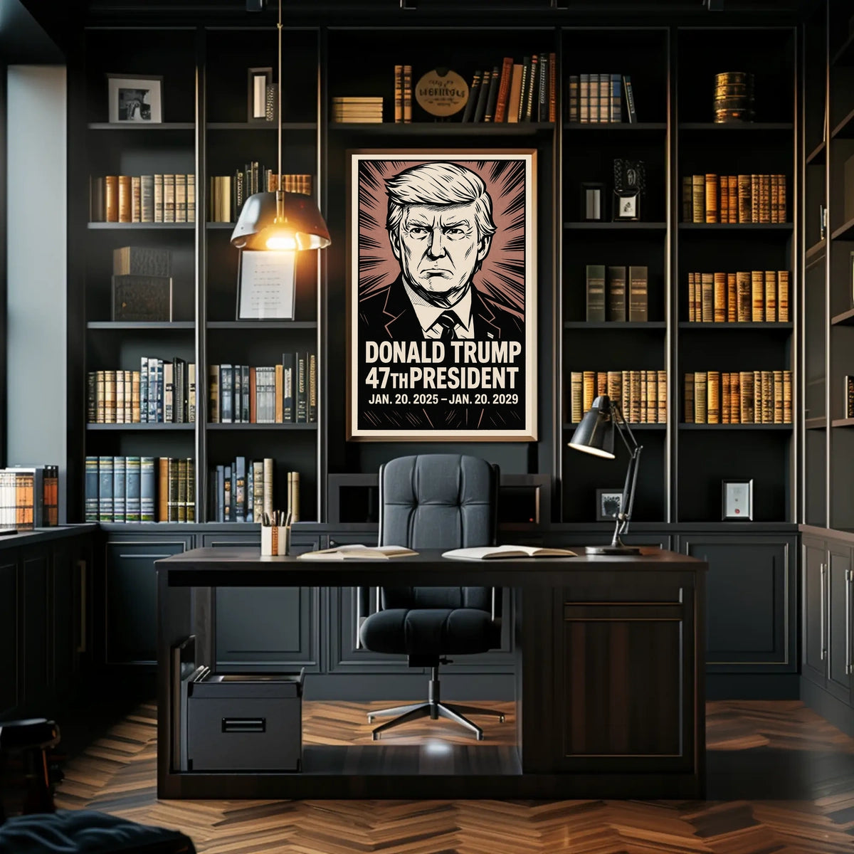 Donald Trump 47th President Poster