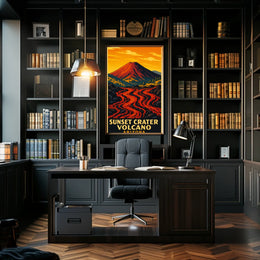 Sunset Crater Volcano Poster