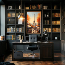 Autumn In Paris Poster
