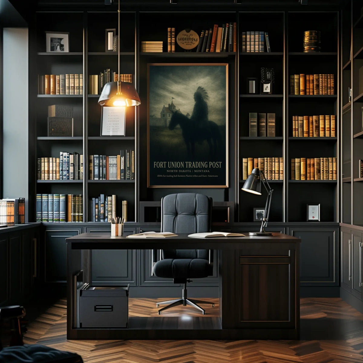 Fort Union Trading Post Poster