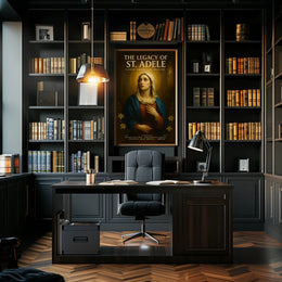 The Legacy of St. Adele Poster PosterGoat