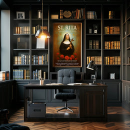 St. Rita  Patron of Impossible Causes Poster PosterGoat