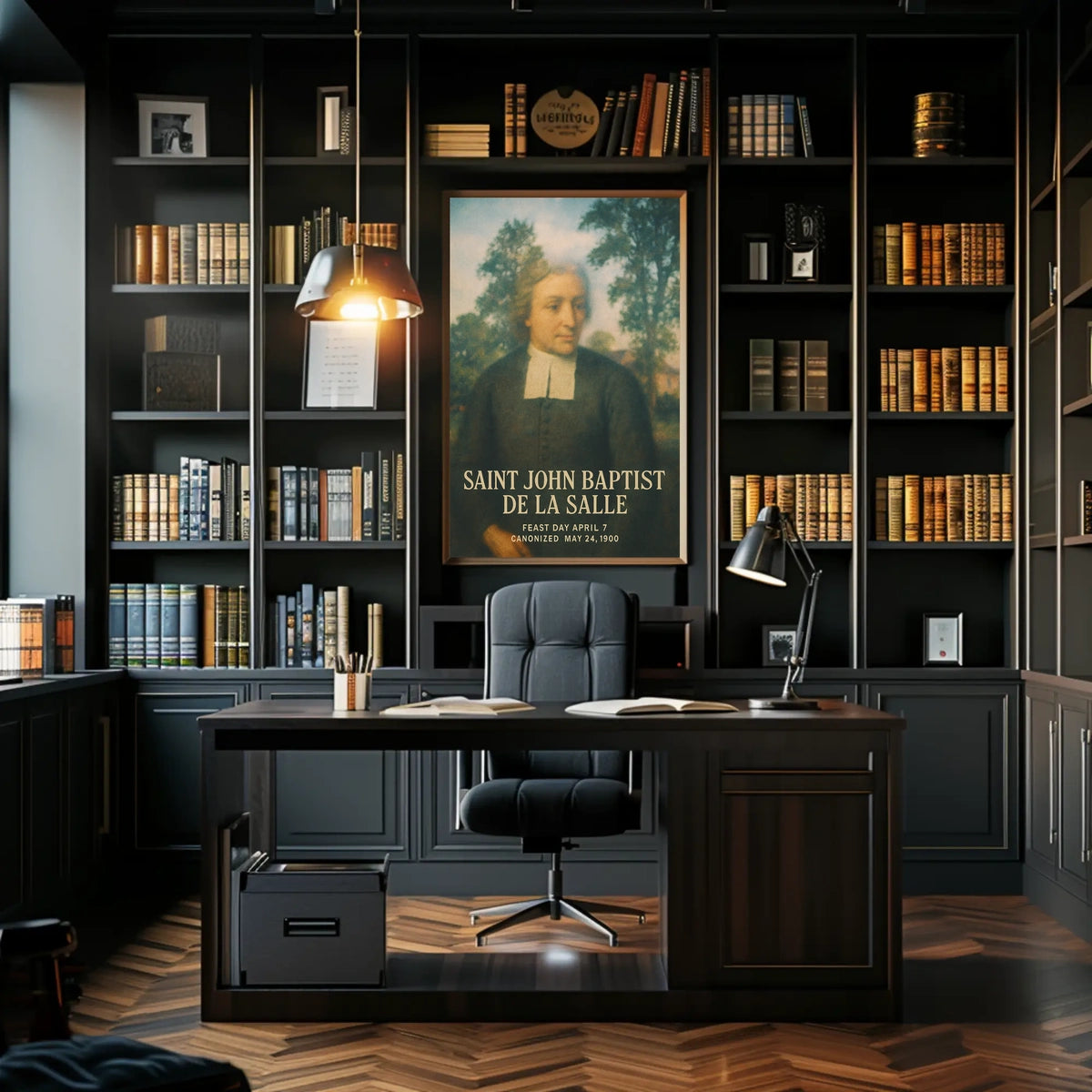 Saint John Baptist De La Salle Poster