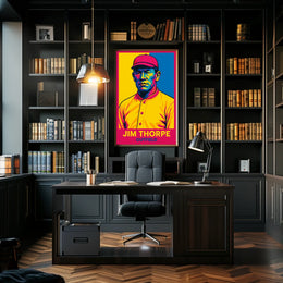 Jim Thorpe Outfield Poster