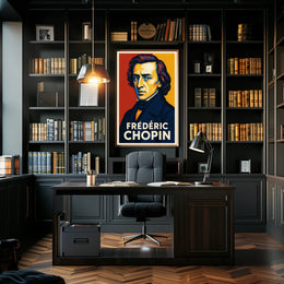 Frédéric Chopin A Tribute In Art Poster