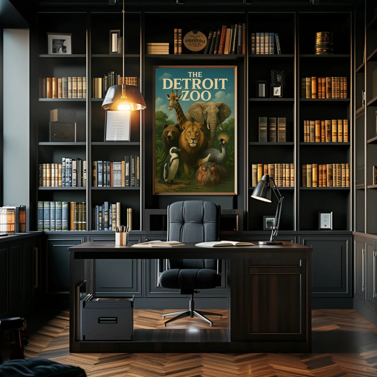 The Detroit Zoo Poster