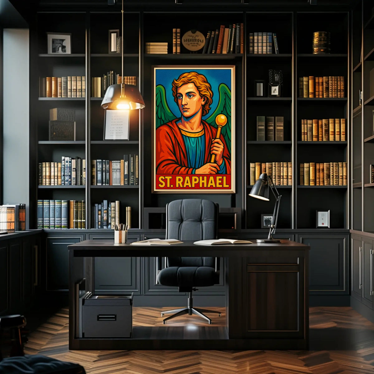St. Raphael Poster
