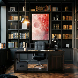 Abstract Cellular Art Poster