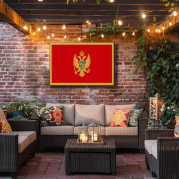 Montenegro Flag Poster