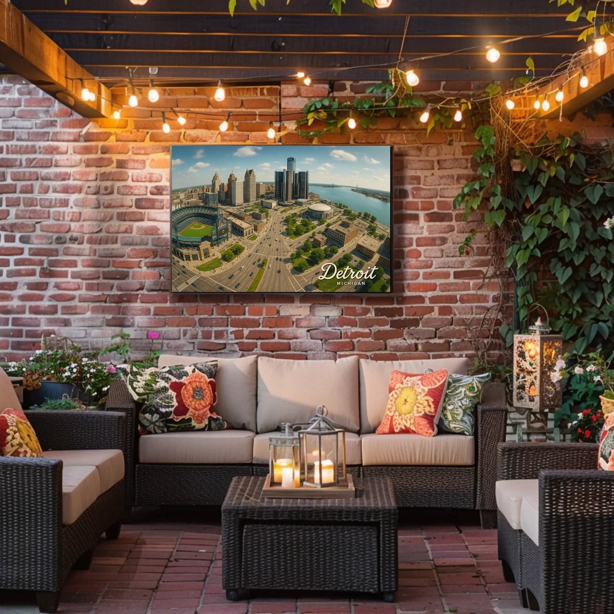 Detroit, Michigan Poster