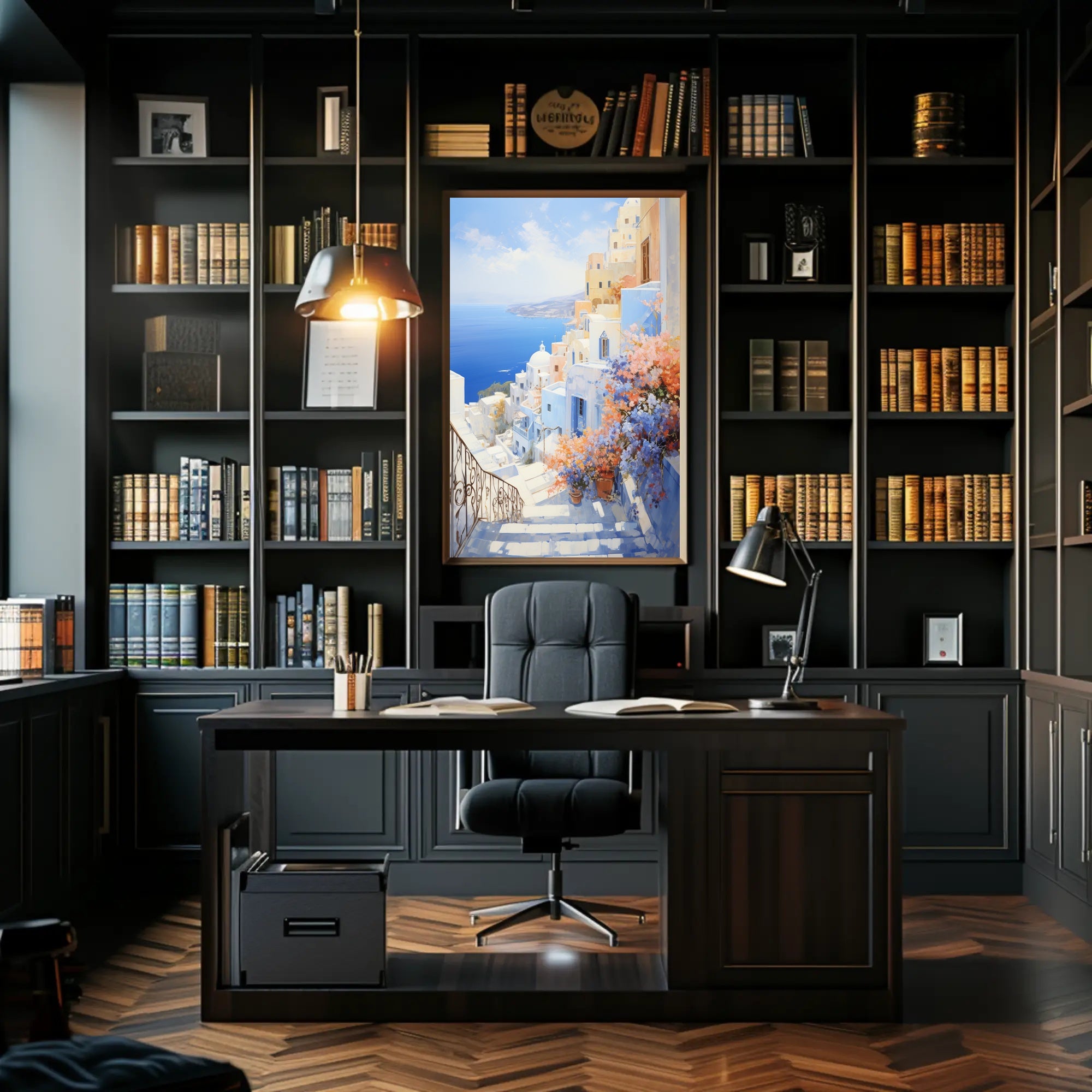 Mediterranean Dreamscape Poster