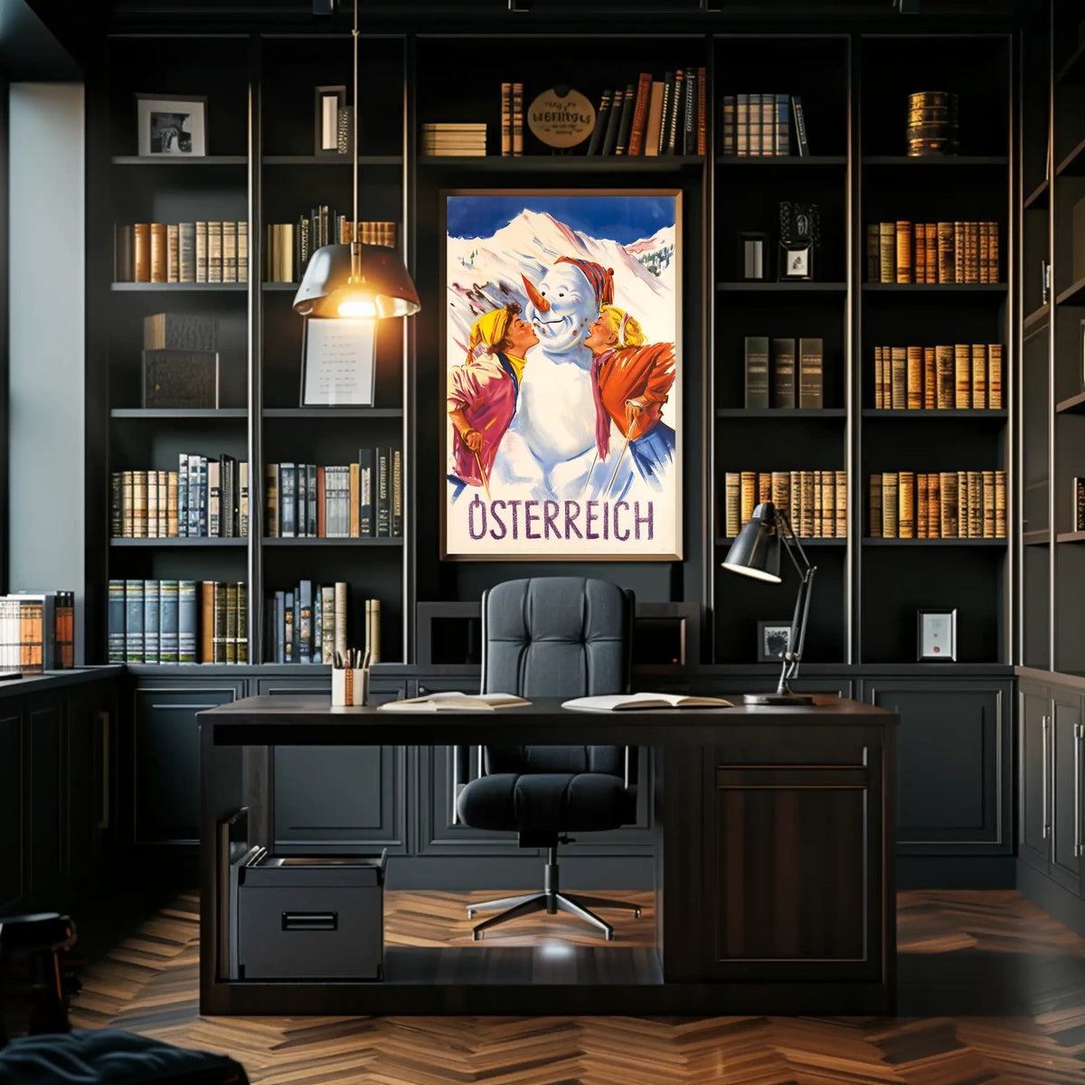 Winter Fun In Österreich Poster