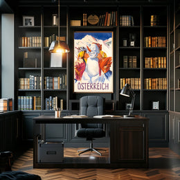Winter Fun In Österreich Poster