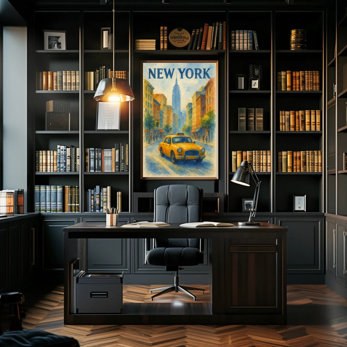 New York Cityscape Poster