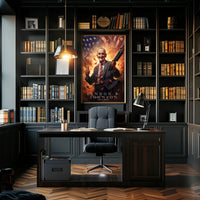Lyndon B. Johnson Tribute Poster