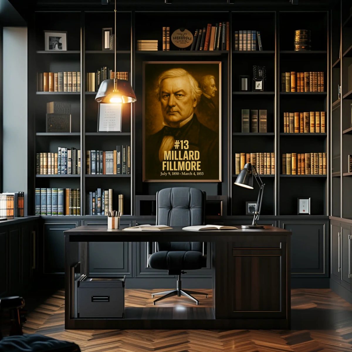Millard Fillmore 13Th President Poster