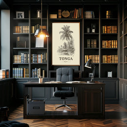 Tropical Paradise Tonga Poster