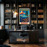 Ladoga, Russia Poster