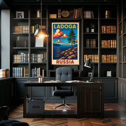 Ladoga, Russia Poster