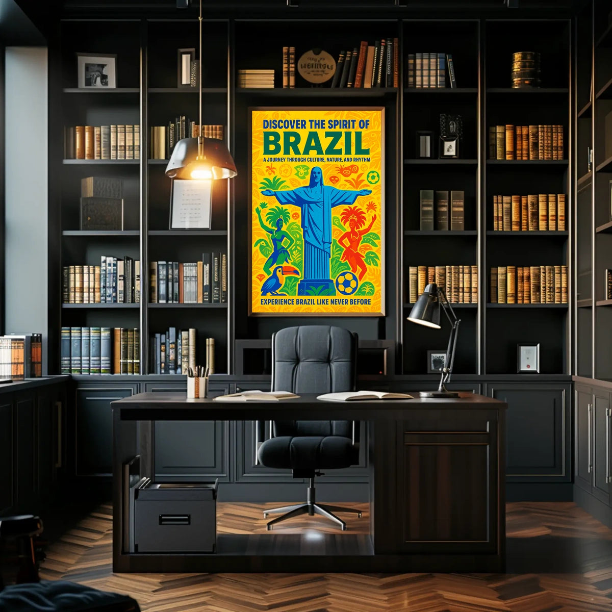Discover the Spirit of Brazil Poster