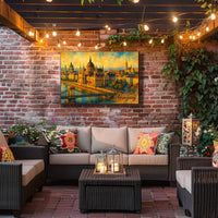 Budapests Architectural Splendor Poster