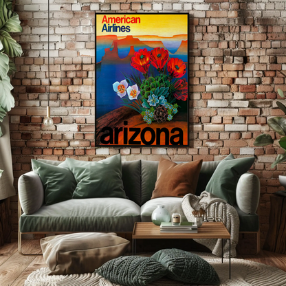 American Airlines Arizona Travel Poster