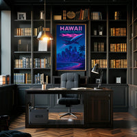 Hawaii Experience the Future Poster PosterGoat