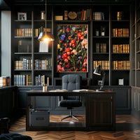 Floral Symphony Wall Art Print for Home Decor